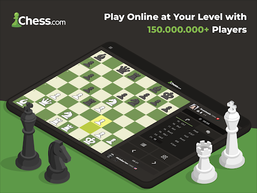 A digital chessboard representing the strategic depth and intellectual challenge of the Chess App, inviting players to embark on a journey of mastery and enjoyment.