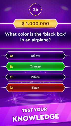 An engaging and competitive trivia game app that challenges knowledge and entertains users.