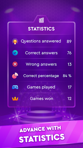 An engaging and competitive trivia game app that challenges knowledge and entertains users.