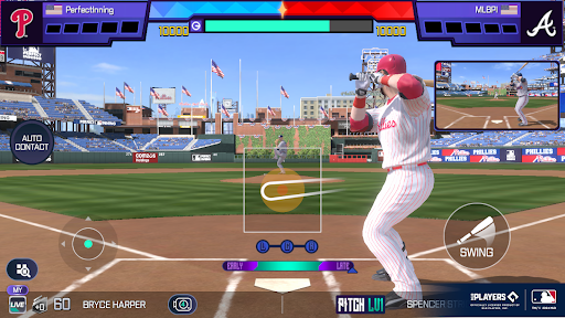 An exhilarating digital baseball experience capturing the thrill of MLB Perfect Inning, evoking excitement and nostalgia for baseball fans.