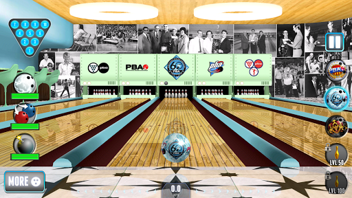 An exhilarating and dynamic bowling experience, capturing the excitement and thrill of the PBA Challenge Game.