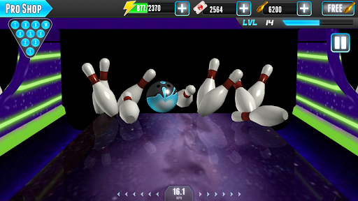 An exhilarating and dynamic bowling experience, capturing the excitement and thrill of the PBA Challenge Game.