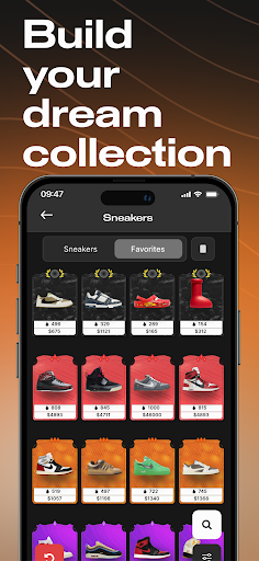 Excited sneaker enthusiasts engaging with the Sneaker Packs App, exploring vibrant sneaker collections and connecting with a global community.