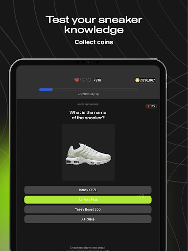 Excited sneaker enthusiasts engaging with the Sneaker Packs App, exploring vibrant sneaker collections and connecting with a global community.