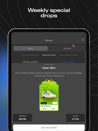 Excited sneaker enthusiasts engaging with the Sneaker Packs App, exploring vibrant sneaker collections and connecting with a global community.