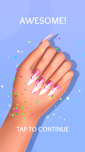 A vibrant and colorful representation of creative nail art, capturing the essence of fun and artistic expression.