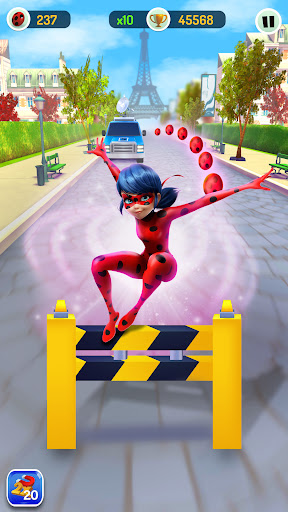 A thrilling and colorful adventure awaits in the Ladybug Game, capturing the excitement and fun of being a superhero.