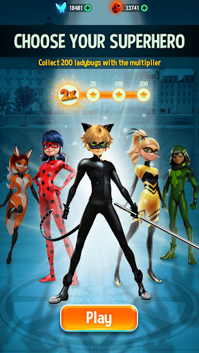 A thrilling and colorful adventure awaits in the Ladybug Game, capturing the excitement and fun of being a superhero.