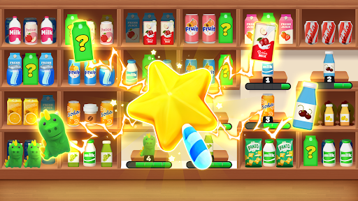 An exhilarating experience of managing a vibrant supermarket environment while solving intricate puzzles, filled with colorful graphics and exciting challenges.