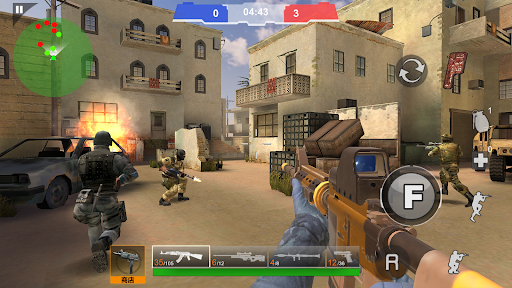 An intense and thrilling mobile FPS game experience, capturing the excitement and adrenaline of Critical Action: Strike Shooter.