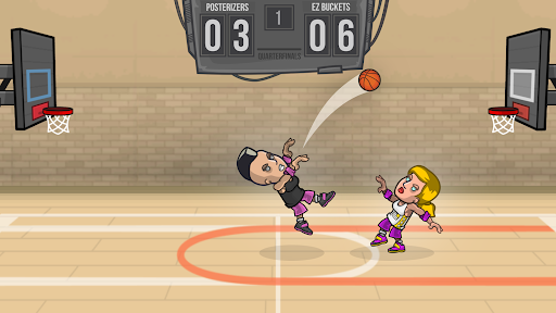 Exciting and immersive basketball game experience on Android, capturing the thrill and action of a real basketball court.