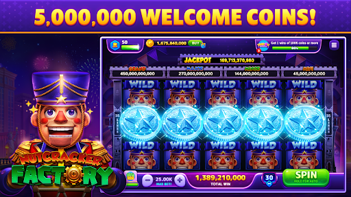 Exciting and immersive casino experience on a smartphone, with colorful slots and lively background.