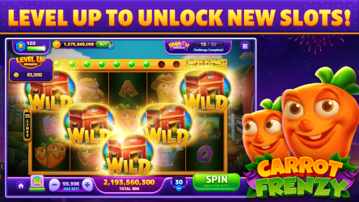 Exciting and immersive casino experience on a smartphone, with colorful slots and lively background.