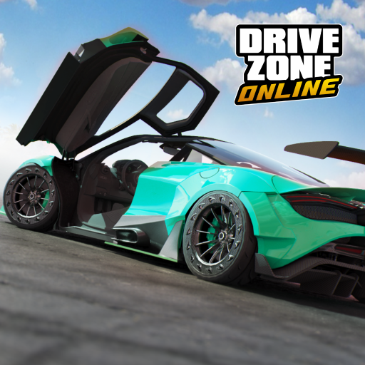 A thrilling racing scene from the Drive Zone Car Race Game, capturing the excitement and speed of high-octane racing on mobile.