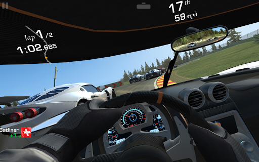 Feel the adrenaline rush of high-speed racing with stunning visuals and realistic gameplay in Real Racing 3.