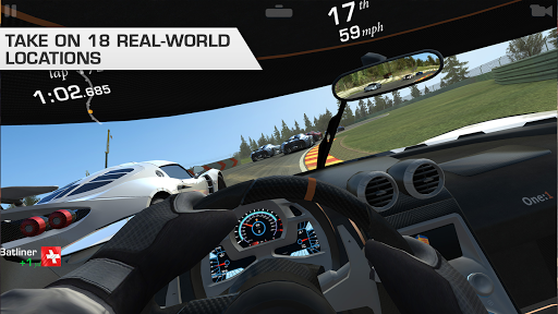 Feel the adrenaline rush of high-speed racing with stunning visuals and realistic gameplay in Real Racing 3.