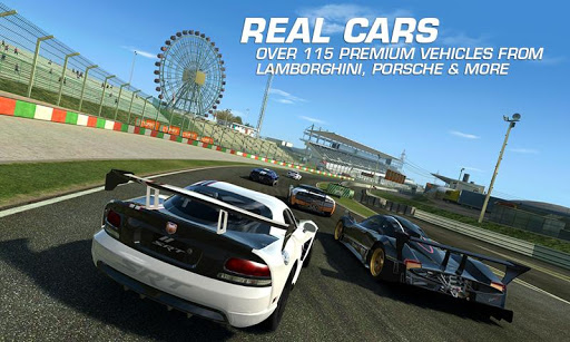 Feel the adrenaline rush of high-speed racing with stunning visuals and realistic gameplay in Real Racing 3.