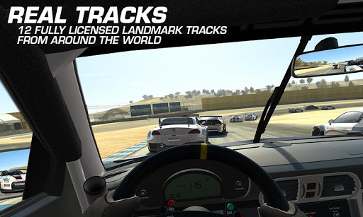 Feel the adrenaline rush of high-speed racing with stunning visuals and realistic gameplay in Real Racing 3.