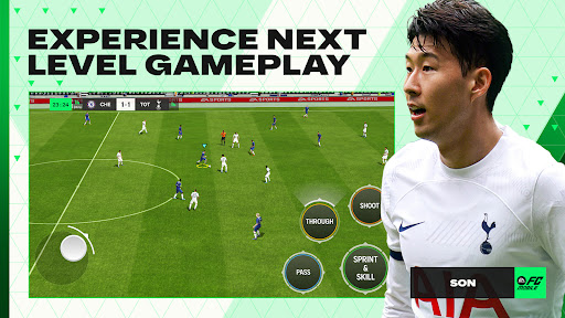 The thrill and excitement of FIFA Mobile, capturing the essence of football on the go, immersing players in a world of strategy, competition, and community.