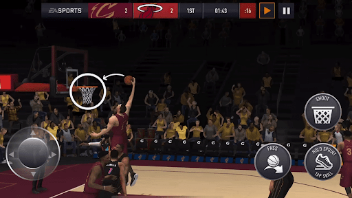 Feel the rush of basketball with EA Sports' NBA Live Mobile app, where the excitement of the court meets the convenience of your smartphone.