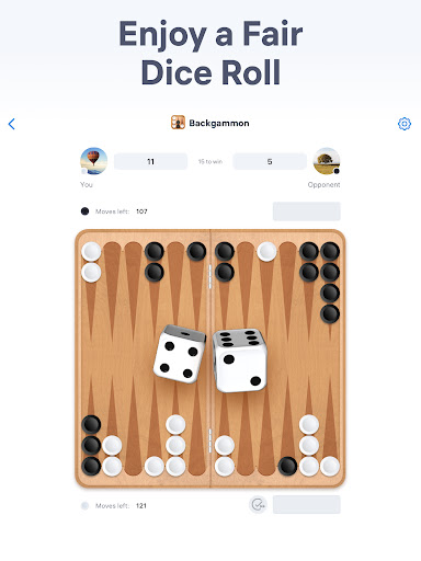 Experience the thrill and strategy of ancient Backgammon with Easybrain's app, bringing timeless fun to modern devices.