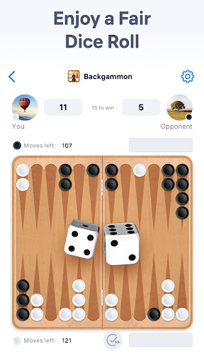 Experience the thrill and strategy of ancient Backgammon with Easybrain's app, bringing timeless fun to modern devices.