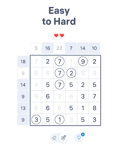 A person deeply focused on solving a number puzzle, highlighting concentration and engagement.