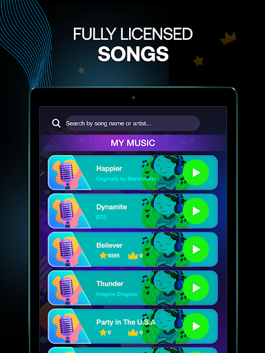 A vibrant, engaging image showcasing a person immersed in a music lyrics game, symbolizing the joy and challenge of unraveling song lyrics, with a hint of competitive excitement.