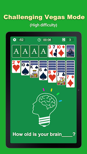 A captivating image of a classic Solitaire game in progress, evoking feelings of nostalgia and mental engagement.