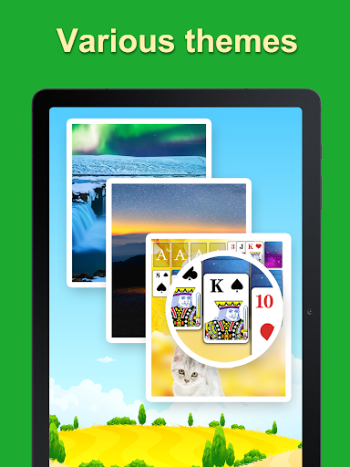 A captivating image of a classic Solitaire game in progress, evoking feelings of nostalgia and mental engagement.