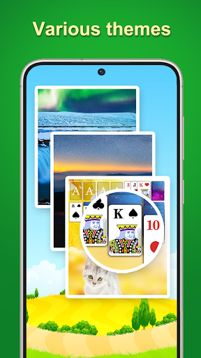 A captivating image of a classic Solitaire game in progress, evoking feelings of nostalgia and mental engagement.