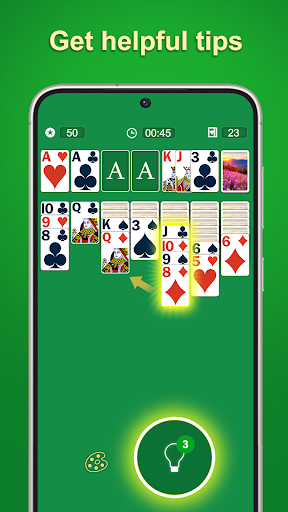 A captivating image of a classic Solitaire game in progress, evoking feelings of nostalgia and mental engagement.