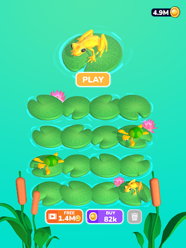 An engaging and colorful depiction of evolution, highlighting the exciting and strategic nature of the Evolution Merge game.