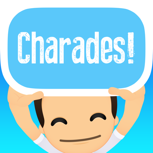 A lively party scene with friends enthusiastically playing a mobile charades game, filled with laughter and fun.