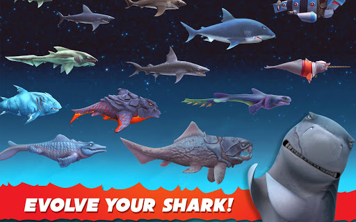 Dive into the exhilarating world of Hungry Shark Evolution, where the ocean is your playground and adventure awaits at every corner.