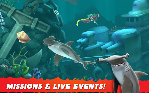 Dive into the exhilarating world of Hungry Shark Evolution, where the ocean is your playground and adventure awaits at every corner.