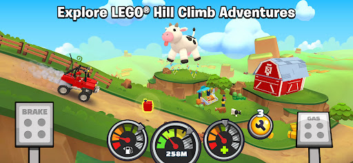 Exciting and adventurous LEGO characters racing through challenging terrains, sparking creativity and fun.