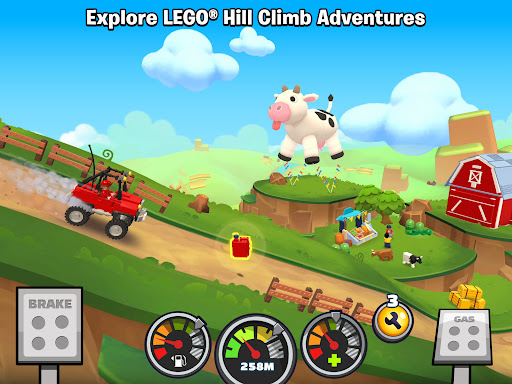 Exciting and adventurous LEGO characters racing through challenging terrains, sparking creativity and fun.