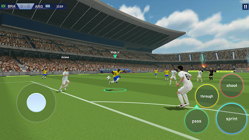 Excitement and thrill of virtual soccer in the Football Game App