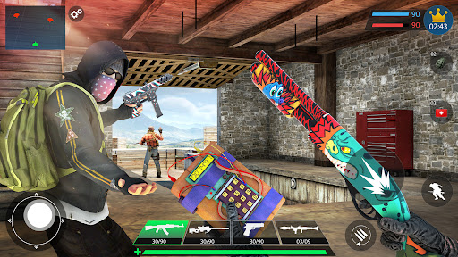 An intense and action-packed shooting scene from FPS Shooting Game, evoking excitement and thrill.