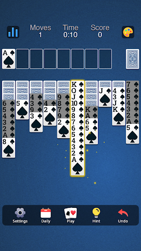 A captivating and strategic card game experience with Spider Solitaire, offering relaxation and mental challenge.