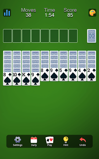 A captivating and strategic card game experience with Spider Solitaire, offering relaxation and mental challenge.