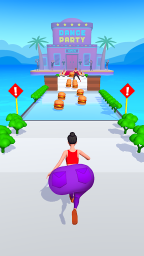 A vibrant and energetic snapshot of a digital character mid-twerk, embodying the fun and excitement of the Freeplay Twerk game.