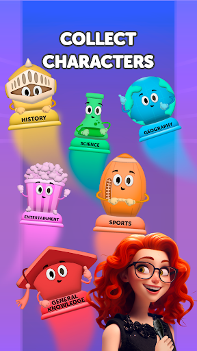 A thrilling journey through knowledge and fun, embodying the excitement and challenge of trivia gaming.