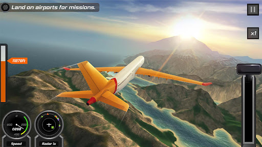 A thrilling aviation journey awaits in Flight Pilot Simulator, where players can command aircraft and explore stunning landscapes, offering an immersive and exhilarating experience.