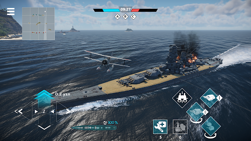 An intense and exhilarating battle scene from War Thunder Mobile, showcasing realistic graphics and strategic combat.