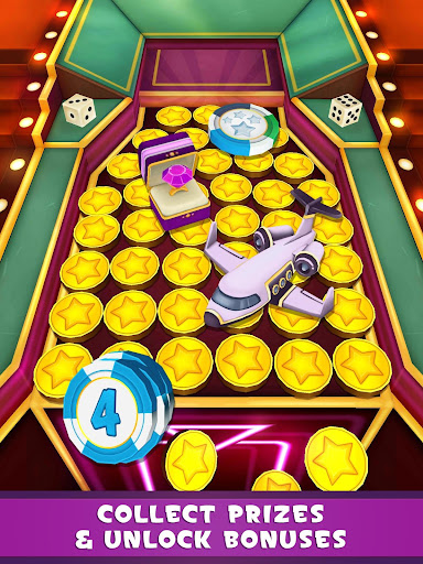 A thrilling experience of excitement and strategy as players engage in the captivating Coin Dozer Jackpot Game, reminiscent of classic arcade fun.