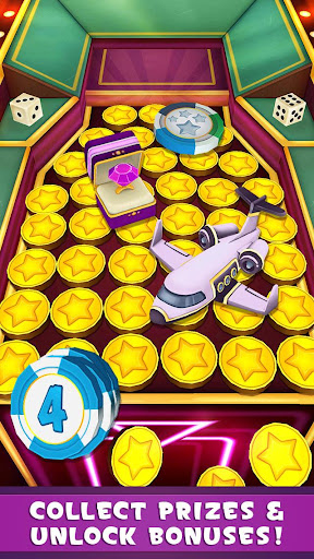 A thrilling experience of excitement and strategy as players engage in the captivating Coin Dozer Jackpot Game, reminiscent of classic arcade fun.