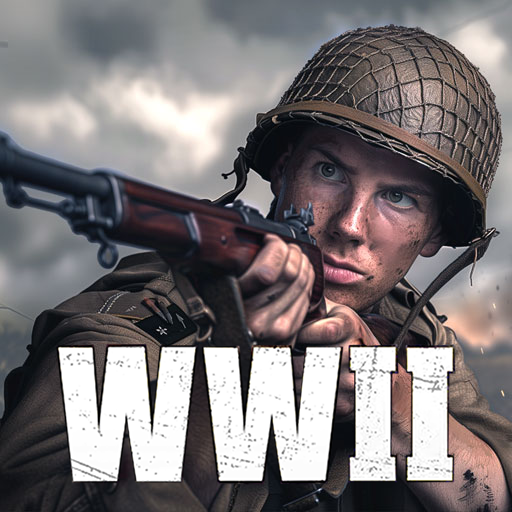 Intense and immersive World War II battle scene, capturing the chaos and strategy of historical warfare.