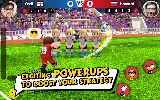 An exhilarating soccer match in action, capturing the essence of competition and excitement in Perfect Kick 2.